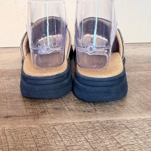 Ariat Womens Brown Bridgeport Sandals Slip On Slides - Size 6 shoes - Picture 4 of 7